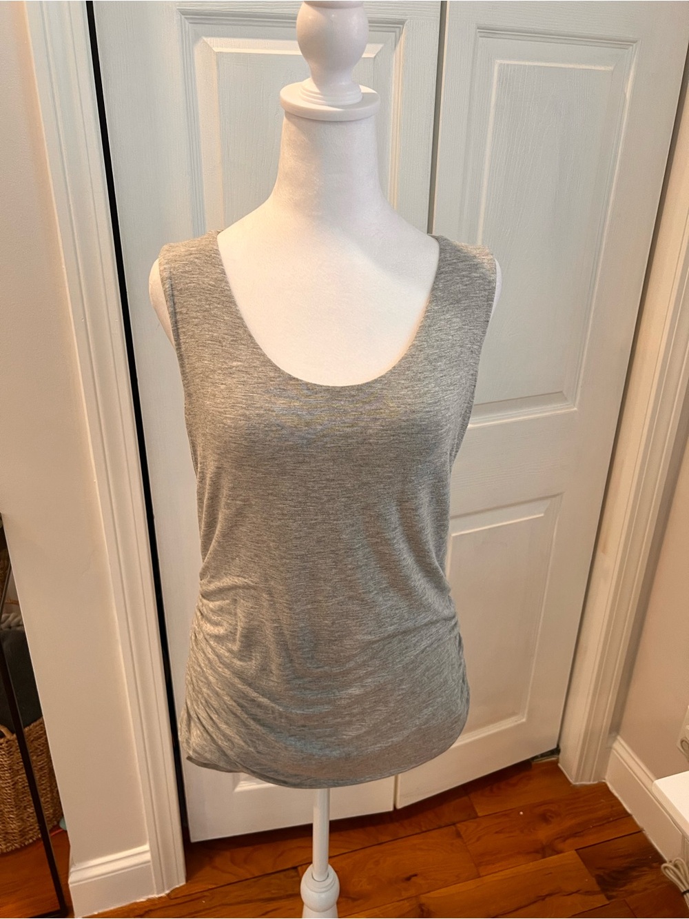 Kinross Heather Gray Scoop Neck Tank Top